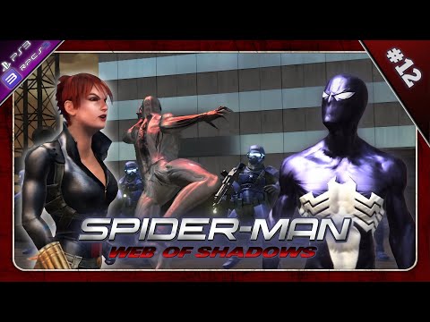 Видео: Прохождение игры Spider Man Web of Shadows #12 спасение агентов щита