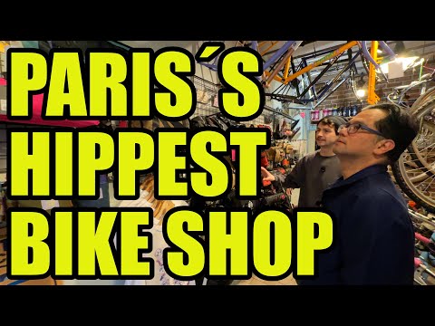 Видео: Посещение самого крутого веломагазина в Париже!