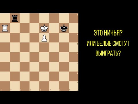 Видео: Эта позиция встречалась у каждого шахматиста! Выиграют ли белые?