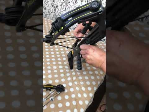 Видео: Еще один момент настройки арбалета, один из основных