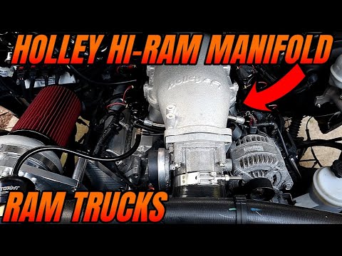 Видео: Как установить впускной коллектор Holley Hi-Ram для грузовиков RAM