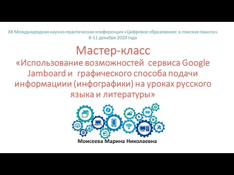 Видео: Использование возможностей  сервиса Google Jamboard  на уроках русского языка и литературы