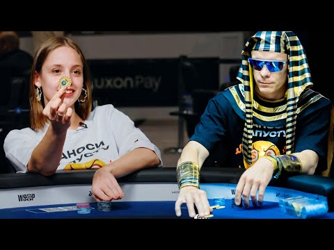 Видео: Когда выгодно выбрасывать сильные руки? | WSOP $5,300 Main Event Cyprus | День 1A