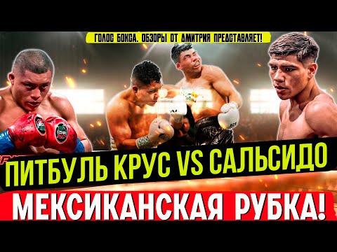 Видео: ПИТБУЛЬ СОРВАЛСЯ С ЦЕПИ! Обзор титульного боя Исаак Крус -Омар Сальсидо