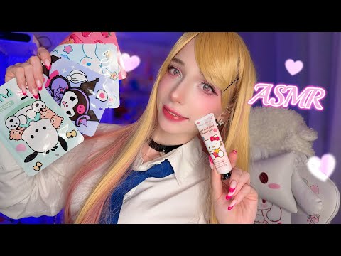 Видео: АСМР СПА МАССАЖ 🌸🥰 *маски, помадки, мурашки,шепот*