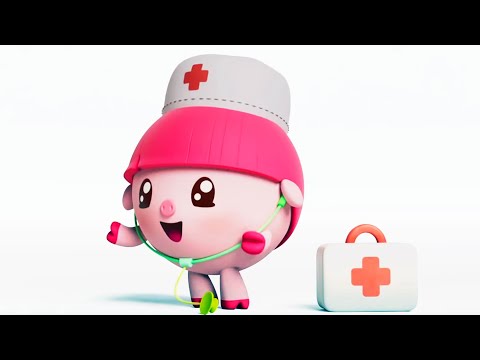 Видео: Малышарики - Про Нюшеньку 🐷 Сборник смешных серий | Мультфильмы для детей 2021