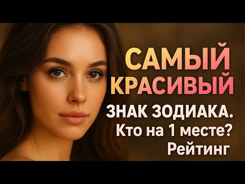 Видео: САМЫЙ КРАСИВЫЙ ЗНАК ЗОДИАКА. Кто на 1 месте? Рейтинг 