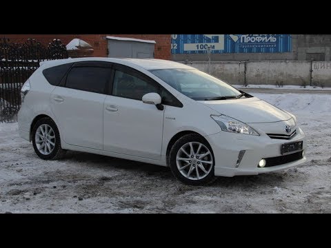 Видео: Toyota Prius Alpha против Probox, тест-драйв по трассе. 2-я часть