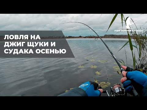 Видео: Рыбалка на ХИЩНИКА осенью | Ловля ЩУКИ и СУДАКА на джиг с берега