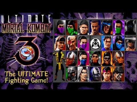 Видео: Ultimate Mortal Kombat 3  SEGA/Genesis / прохождение Scorpion (All Finishing Fatality) [60fps]