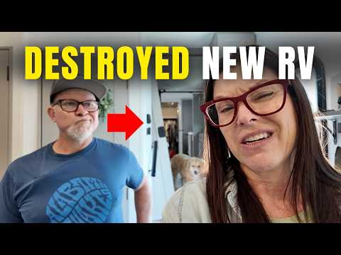 Видео: Наш НОВЫЙ автодом уже сломался?! | Фингер-Лейкс, Нью-Йорк, часть 2