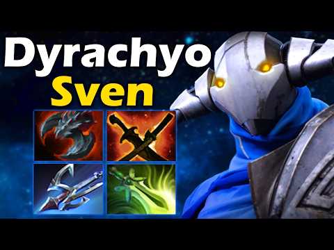 Видео: Дурачье Показал Силу Нового Свена! - Dyrachyo Sven 7.36 ДОТА 2
