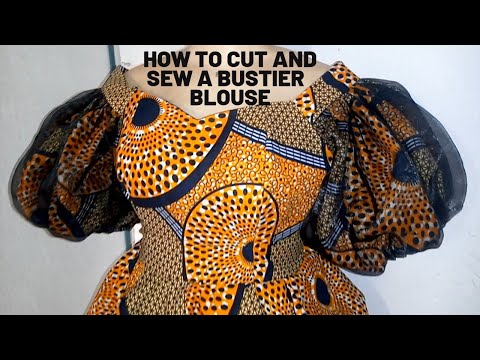 Видео: КАК КРОЙТЕ И СШИВАЙТЕ БЛУЗКУ-БЮСЬЕ (ПРОСТОЙ РУКОВОДСТВО ПО ШИТЬЮ)