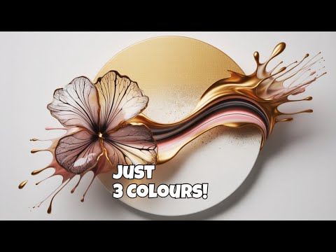 Видео: САМЫЙ ПРОСТОЙ СПОСОБ СОЗДАТЬ АБСТРАКТНОЕ ИЗОБРАЖЕНИЕ, ИСПОЛЬЗУЯ ВСЕГО 3 ЦВЕТА