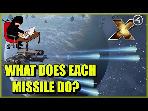 Видео: X4 Foundations: что делает каждая ракета? Руководство
