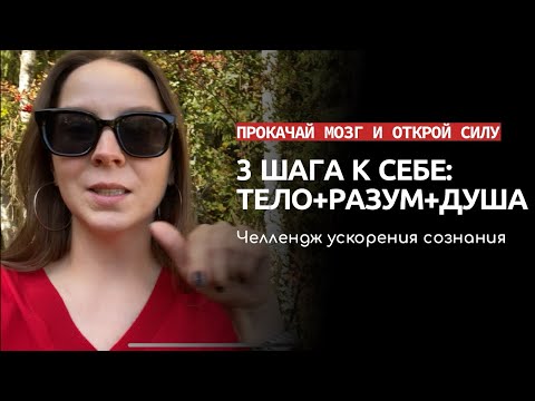 Видео: Как прокачать мозг и изменить жизнь к лучшему. 3 шага к себе.