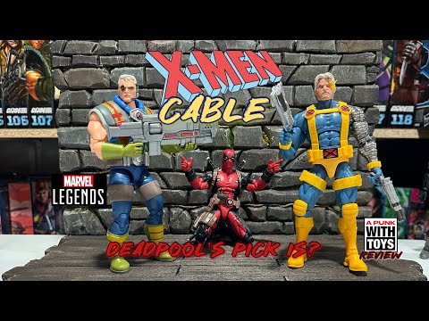 Видео: Обзор Marvel Legends Cable из X-Men 97
