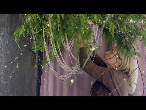 Видео: Сказочный декор комнаты к Новому году