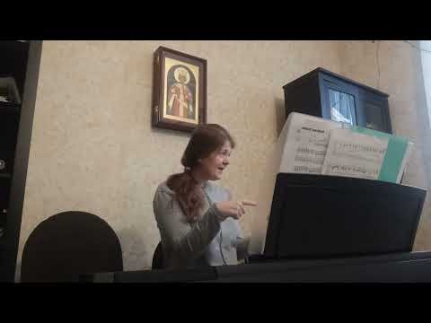 Видео: Обиход. 1 глас тропарный. Учим все голоса 1 гласа