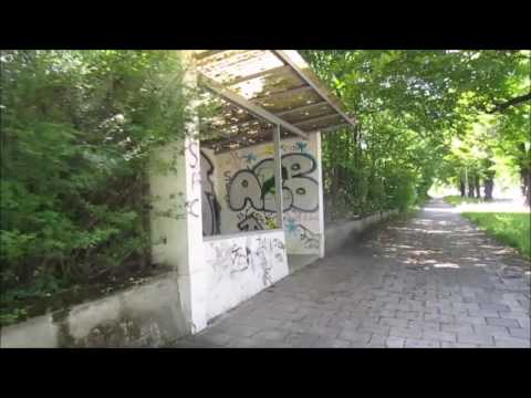 Видео: Веймар   ГСВГ. Дом офицеров. Дорога от жд вокзала до танкового полка.