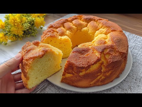 Видео: Апельсиновый пирог с 12 ложками за 10 минут 🍊 Который все ищут! Без весов