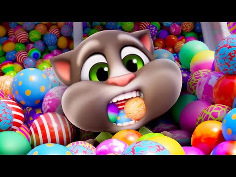 Видео: Приключения Говорящего Тома с разноцветными шариками  😸  Короткометражки  ⭐ KEDOO мультики для детей