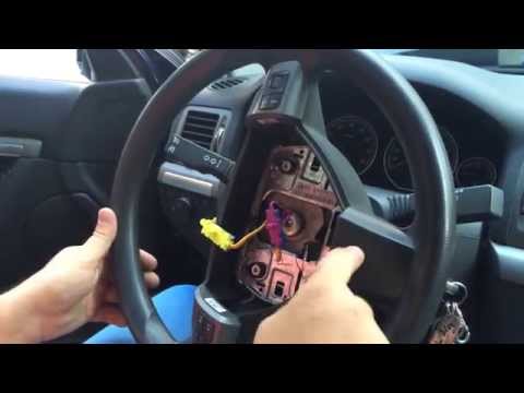 Видео: Как снять руль на Opel Vectra C, Astra H, Zafira B. How to remove the steering wheel on Opel