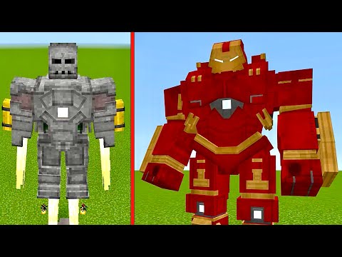Видео: НОВЫЙ МОД ЖЕЛЕЗНЫЙ ЧЕЛОВЕК В МАЙНКРАФТ Халкбастер Iron Man Minecraft