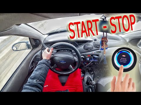 Видео: КНОПКА СТАРТ-СТОП с алиэкспресс FORD FOCUS EVA коврики