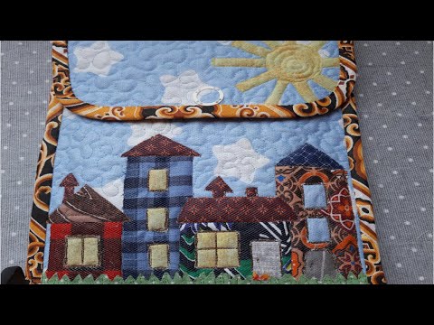 Видео: DIY/Лоскутные домики в лоскутной пицце Супер идея DIY/Patchwork Houses in Patchwork Pizza Super Idea
