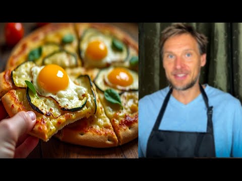 Видео: Пицца из КАБАЧКОВ без Муки и без Теста -  Новый Шедевр Рецепт от Художника на КУХНЕ