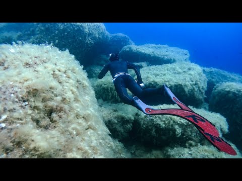 Видео: Когда опыт берёт верх! Подводная охота на групера в Италии с основателем Polosub