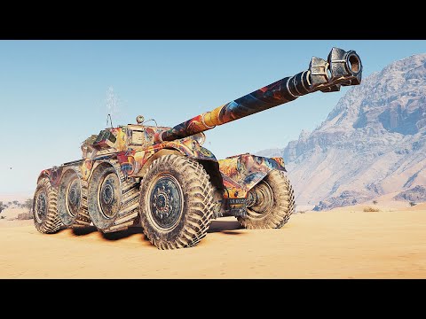 Видео: Panhard EBR 105 • Невероятная Битва Одинокого Воина • World of Tanks