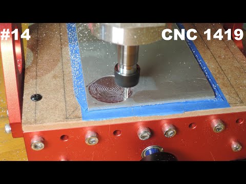 Видео: #14. CNC 1419 - Первый тест на алюминии