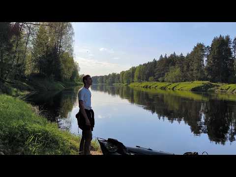 Видео: Сплав 60 км по реке Медведица. Встречи с животными. Заброшенный лагерь.