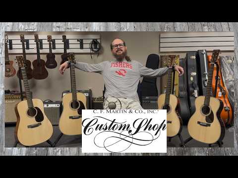 Видео: 🎸 Демонстрация акустических гитар Martin Custom Shop Modern Deluxe Adirondack | GuitarHotline