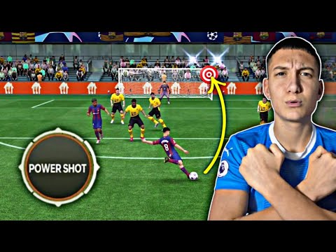 Видео: FC MOBILE, НО СТРЕЛЯМ САМО С POWER SHOT! 😱🔥