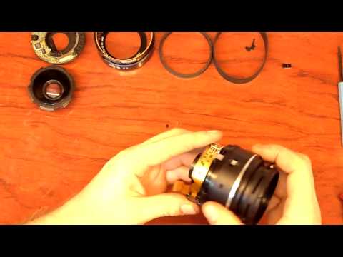 Видео: Разборка объектива Sony SAL1855