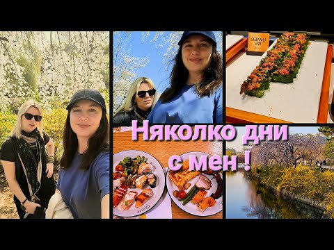 Видео: Пролетен влог/ Огромен ресторант със суши /Среща с приятелка /Корея