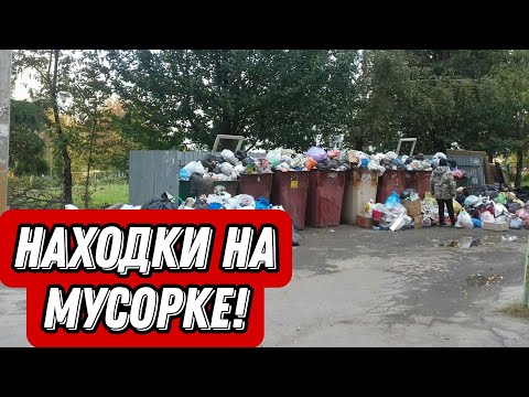 Видео: Что можно найти на мусорках Санкт-Петербурга? Находки на мусорке!