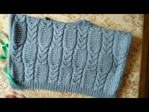 Видео: 🔥Мужской жилет - безрукавка спицами.