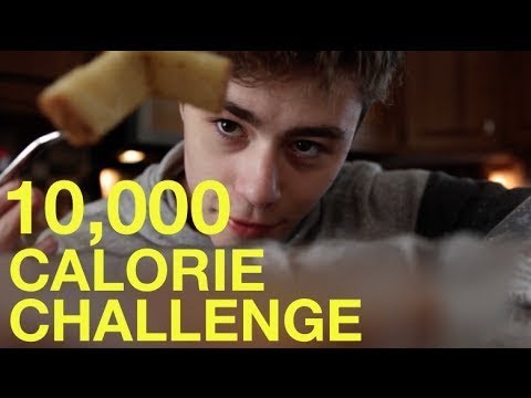 Видео: 10000 калорий челлендж Дэвид Лейд | 10,000 Calorie Challenge