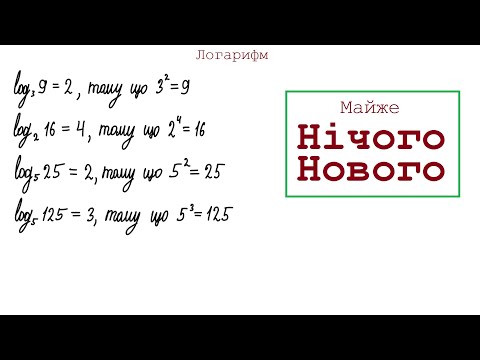 Видео: Логарифм