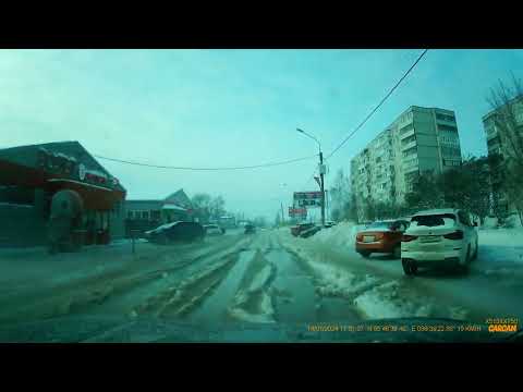 Видео: Городские купания в -23.