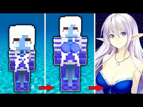 Видео: КАК МЕНЯЛАСЬ ДЕВУШКА МОРСКОЙ ЭЛЬФ И ЕЁ ЖИЗНЕННЫЙ ЦИКЛ МАЙНКРАФТ? ТРОЛЛИНГ И ЭВОЛЮЦИЯ MINECRAFT