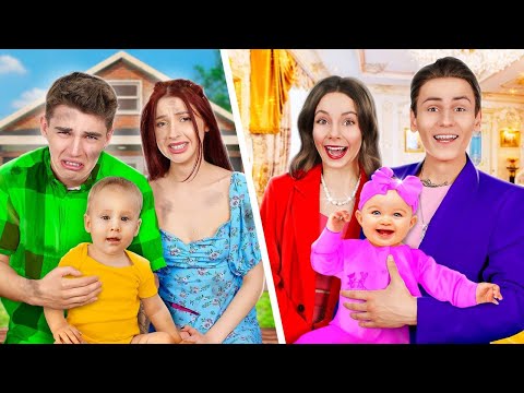 Видео: Бедные vs Богатые Родители! Кто Лучшие Родители?