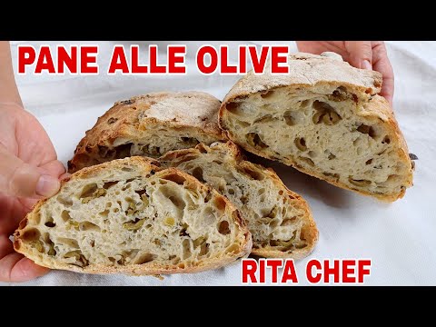 Видео: ОЛИВКОВЫЙ ХЛЕБ⭐РИТА ШЕФ | OLIVE BREAD.