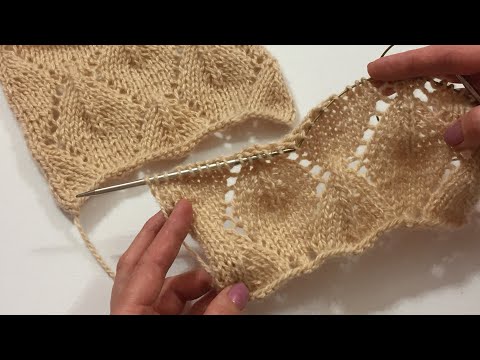 Видео: Мастер-класс Узор Ромбы. Пошагово! Подробно!