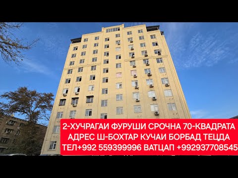 Видео: 2-ХУЧРАГАИ ФУРУШИ СРОЧНА Ш-БОХТАР, ЧИСЛОИ 27,10,2025,СОЛ.