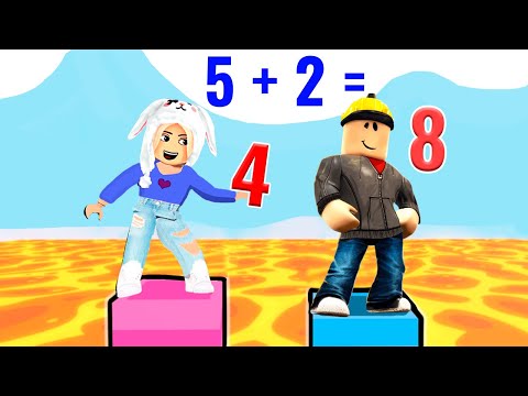 Видео: МОЙ ПОЗОР или ПОБЕДА ? 😱 Математическая гонка роблокс